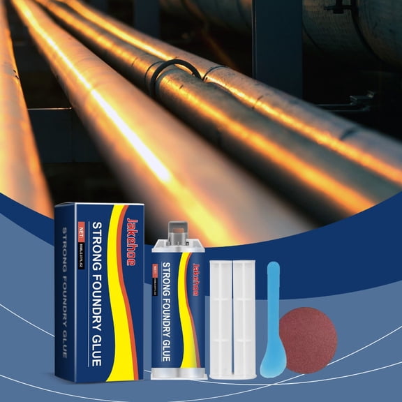 Waterproof Metal Epoxy Repair Glue, AB Adhesive for Casting Defects, Pipes & Metal Surface Sealing