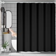 thumbnail image 1 of Waterproof Mildew Resistant Polyester Shower Curtain with Frosted Texture for Bathroom Partition, 1 of 8