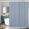 thumbnail image 1 of Waterproof Mildew Resistant Shower Curtain Liner EVA Plastic Bathroom Partition, 1 of 6