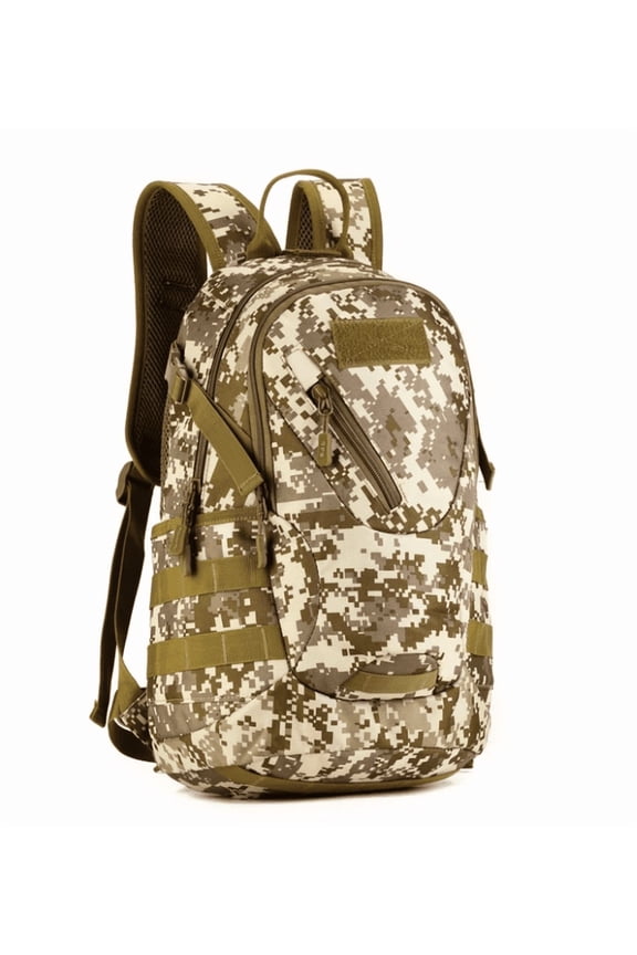 Waterproof Military Backpack,Greyish brown