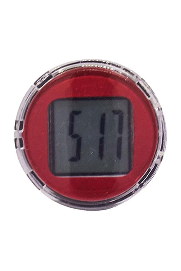 Waterproof Mini Digital Clo rcycle Bike Stiy Display Modific Watch I8L6