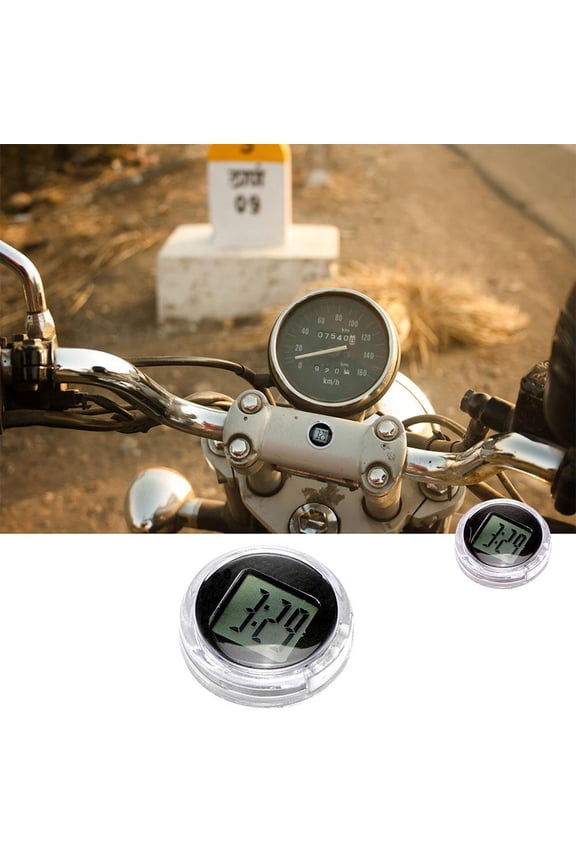 Waterproof Mini Digital Clo rcycle Bike Stiy Display Watch Modifi^ M2X9