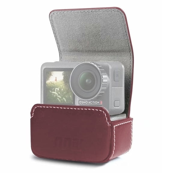 Waterproof Mini Leather Case Storage Carrying Box for DJI OSMO Action / GoPro / SJCAM / Xiaomi Mi