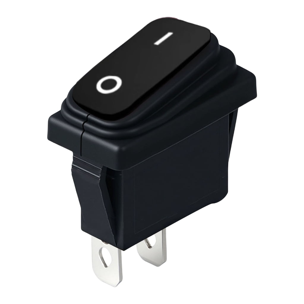 Waterproof Mini Toggle Switches 2 Pin Button Control Switches ...