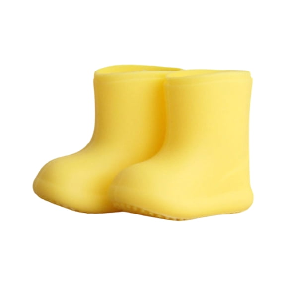 Waterproof Miniature Rain Boot For 1/12 Scale Dolls NonSlip Shoes Photo Props