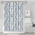 thumbnail image 1 of Waterproof Modern Simple Farmhouse Shower Curtain 72x72 Inch Boho Style Polyester Unique Shower Curtain for Bathroom Hotel Home Decor with 12 Plastic Hooks, 1 of 5