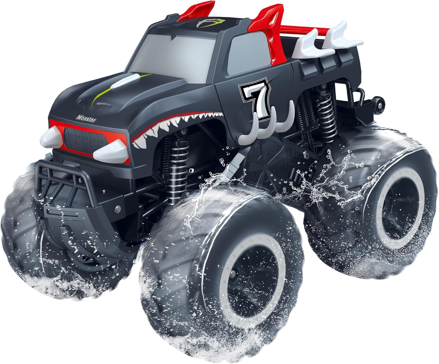 Kids Remote Control Car All Terrain Off Road RC Trucks with Storage Case for Boys and Girls