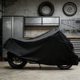 thumbnail image 1 of Waterproof Motorcycle Bike Cover Outdoor Indoor Universal Protection Durable Dustproof Sunproof Windproof Storage, 1 of 6