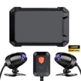 thumbnail image 1 of Waterproof Motorcycle Dash Cam 1080P Dual Lens Front and Rear Loop Recording DVR, 1 of 11