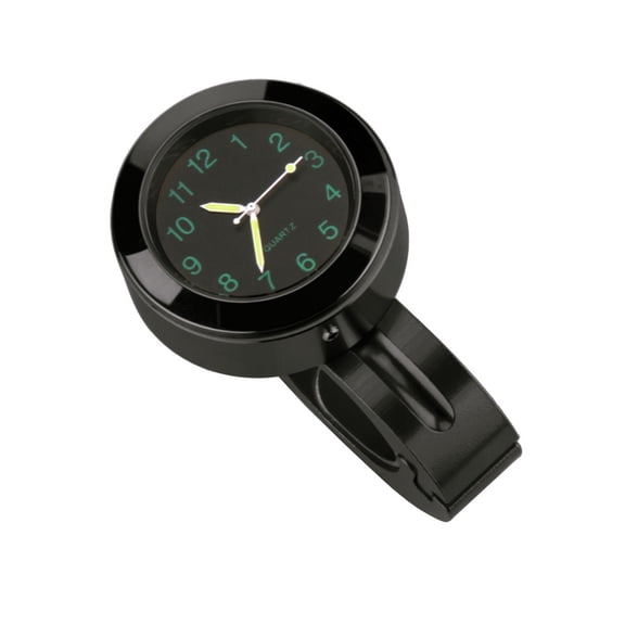 Waterproof Motorcycle Handlebar Clock, 7/8'' Universal Waterproof Aluminum Alloy Handlebar Quartz Watch With Night Vision Function Fit For Motorcycles Scooters