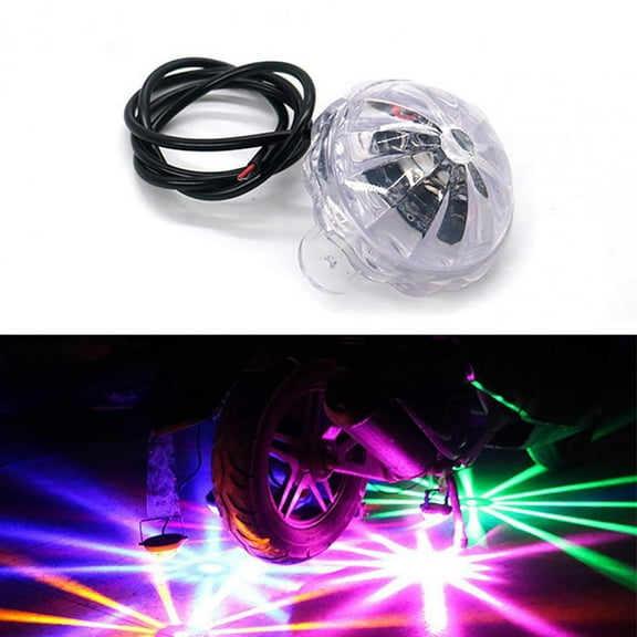 Waterproof Motorcycle LED Underglow Light Colorful Lights Rear Tail Lights