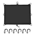 thumbnail image 1 of Waterproof Motorcycle Luggage Rack Cover - Elastic Rear Seat Trunk Shelf Protector for Universal Bikes, 1 of 7