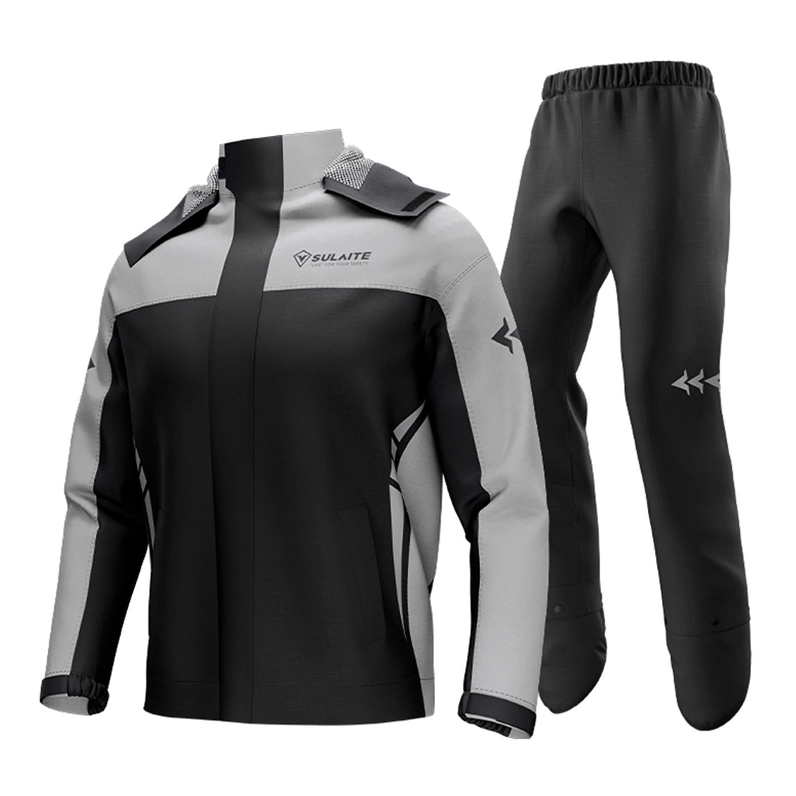 Waterproof Motorcycle Rain Suit Men Women Cycling Rain Gear Jacket and ...