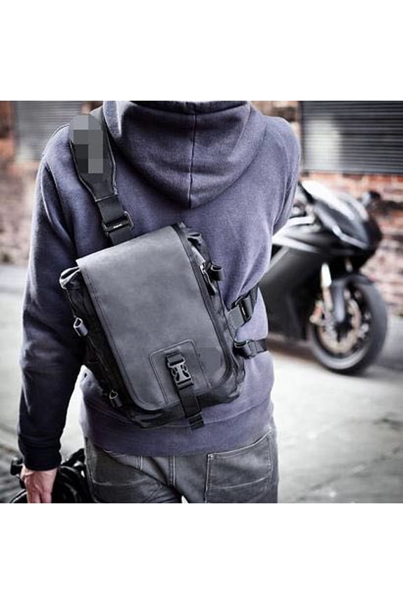 Waterproof Motorcycle Shoulder Bag Multifunctional Sports,Black