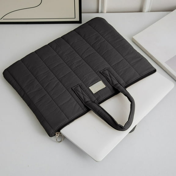 Waterproof Multi-Compartment Tablet Sleeve Bag,Efficient Storage Electronics Organizer,Lightweight Business Travel Carrying Case,Shockproof Portable Nylon Tablet Pouch Storage Organizer