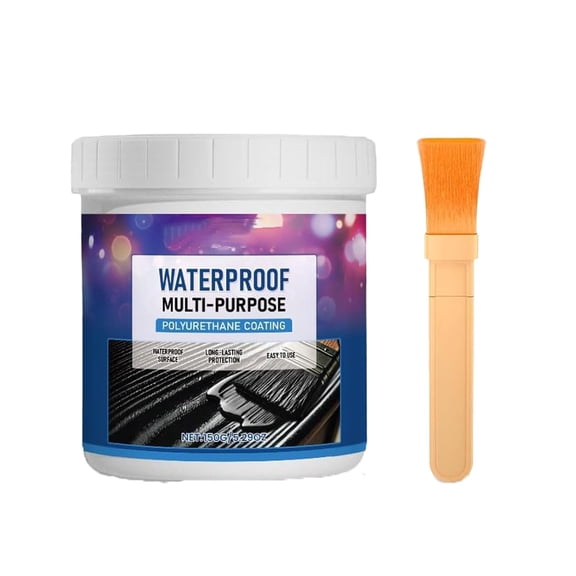 Waterproof Multi-Purpose Polyurethane Coating,150g / 5.29 Oz, Helps Manage Moisture & Maintain Appearance, Durable Finish