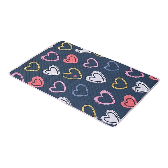 Waterproof & Non-Slip Bed Pad, Reusable Washable Mattress Protector, Absorbent Leak-Proof Period Mat for Beds, Sofas and Daily Use
