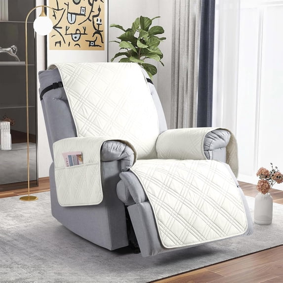 Waterproof Non-Slip Oversized Recliner Chair Cover with Pocket ...