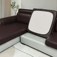 thumbnail image 1 of Waterproof Non-Slip PU Leather Couch Cushion Cover, Stretchable Slipcover for Single Seat Furniture Protector, 1 of 6