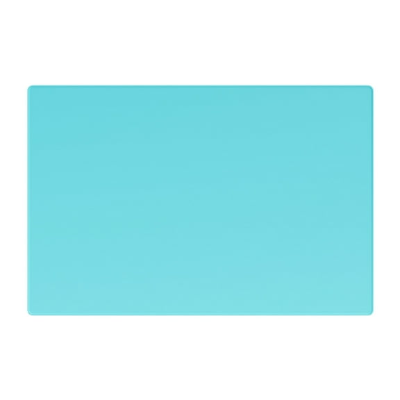 Waterproof Non-Slip Silicone Mat 23.62x15.75in | Thickened Raised Edges Craft/Painting/Dining Mat | Easy-Clean Kids Activity Table Protector (Green/Blue/Orange/Pink 0.95lb)​