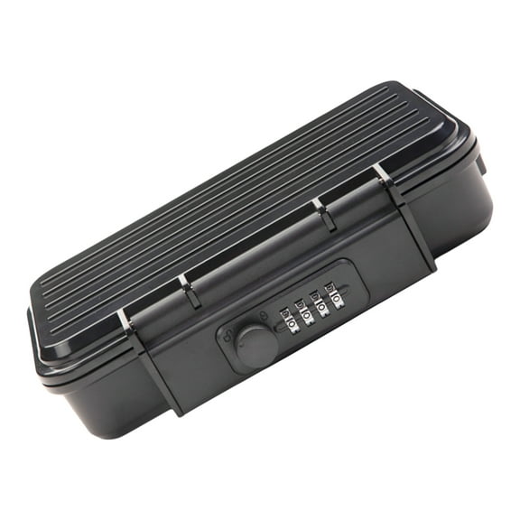 Waterproof Not Theft Easy Carry Locking Box Small Travel Safe Box Strong ABS Locking Box for Gym Travel Hotel Essential