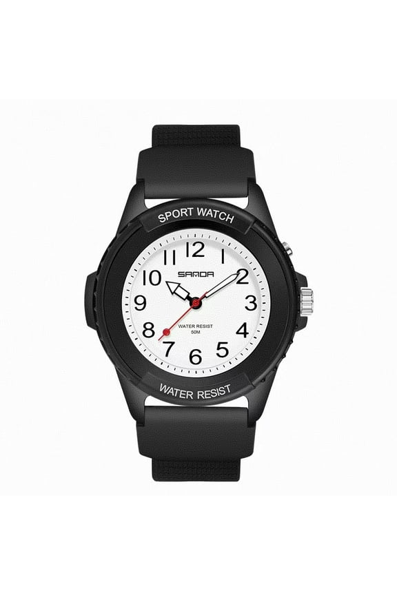 Waterproof Nurse Watch for Medical Professionals Students Women Men, Night Light, 12/24 Hour Military Time Easy to Read Dial, Second Hand Watch for Nursing Day Gifts