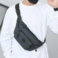 thumbnail image 1 of Waterproof Nylon Crossbody Chest Bag for Outdoor Sports Travel Phone Storage 1-Pack, 1 of 6