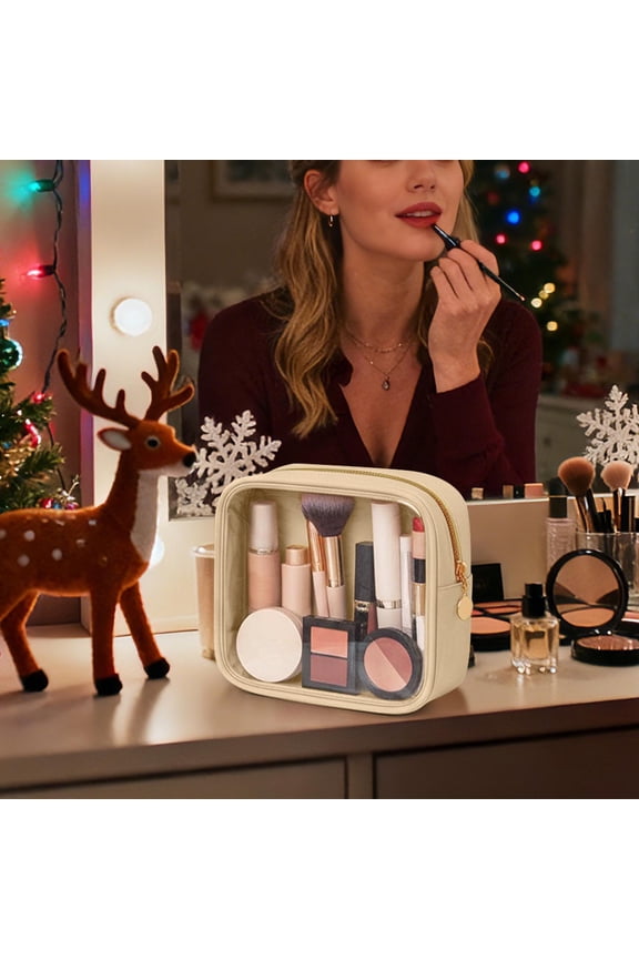 Waterproof Nylon Mini Cosmetic Bag, Small Objects Storage Organizer Pouch, Travel Gym Toiletry Essential Case, Home Personal Care Accessory Solution, AESTIVO