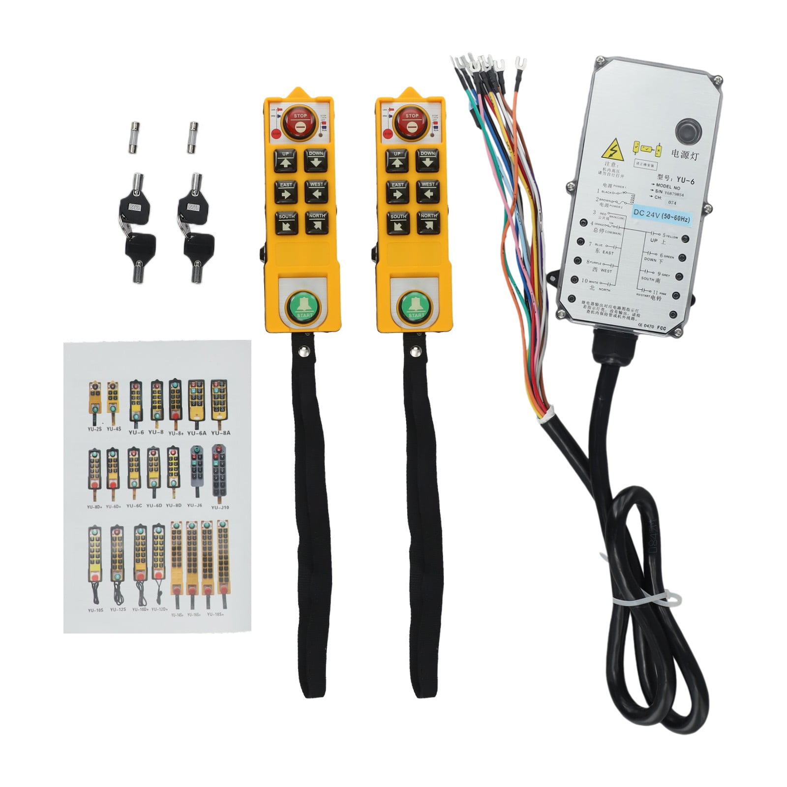Waterproof Oil Industrial Remote Control Electric Hoist Remotecontrol