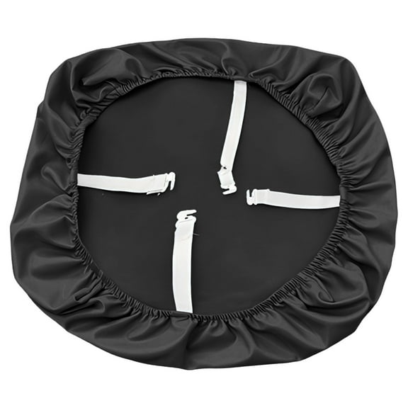 Waterproof & Oil-Proof PU Leather Chair Cover | Stretchable Elastic Dining Chair Slipcover | Universal Fit 36-48cm | Dust-Proof & Scratch-Resistant Seat Cover for Home & Office