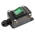 thumbnail image 1 of Waterproof On Off Toggle Switch with Green Light Rocker Button Inline Cord Switch DPST AC/DC 20A-125V,16A-250V,30A-24V,35A-12V, IP66, 1 of 11