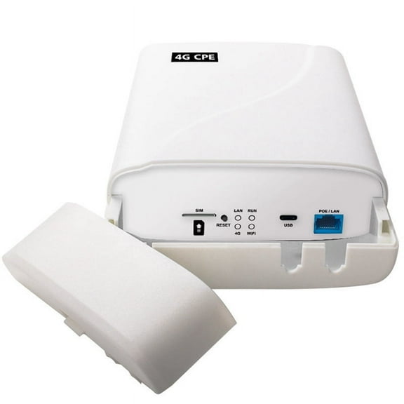 Waterproof Outdoor 4G CPE Wifi Router 300Mbps Wireless to Wired 4G Wireless Router Wifi Repeater POE Power US Plug