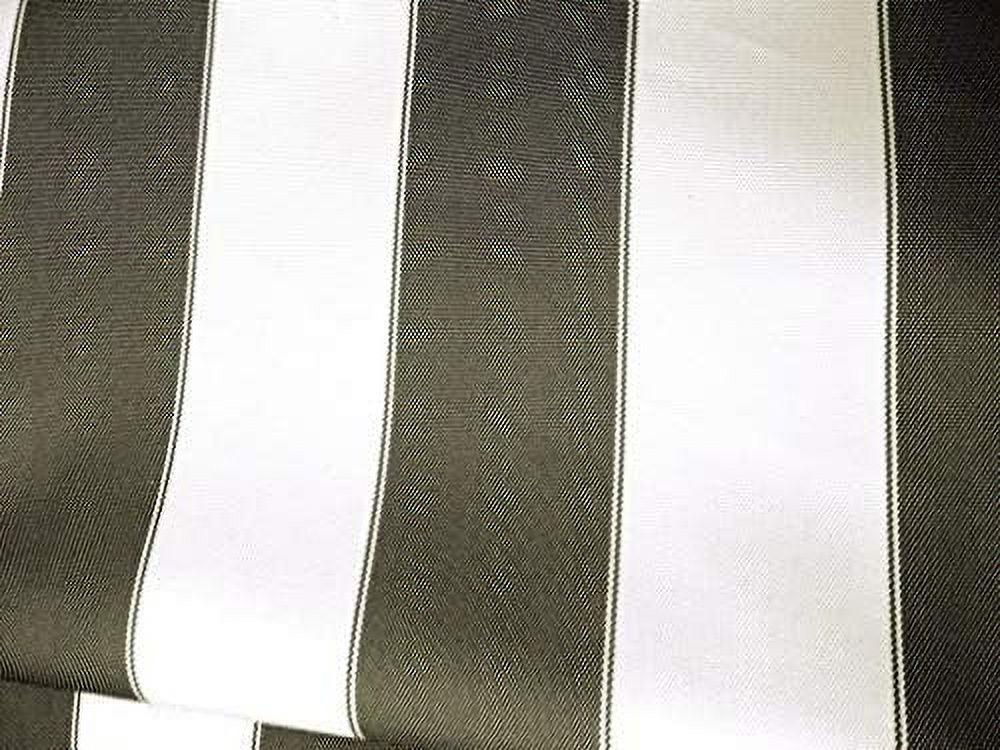 Waterproof Outdoor Canvas Bordered Stripes 60" Wide Fabric Sold By The