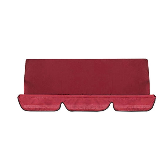 Waterproof Outdoor Chair Cover, Wuztai Heavy Duty Patio Seat Cover 190T Polyester Taffeta, Garden Furniture Protector for Deck Balcony Picnic with Reinforced Corners, Red