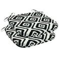 thumbnail image 1 of Waterproof Outdoor Chair Cushions Set of 2, 17x15x1.8 Inch Tufted Seat Cushions with Ties - Weather Resistant for Patio Furniture, Wicker Chairs, Office, Kitchen, Car Seats, 1 of 4