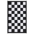 thumbnail image 1 of Waterproof Outdoor Checkerboard Rug - All-Weather Plastic Straw Mat for Patio & Deck, 8*10ft, 1 of 11