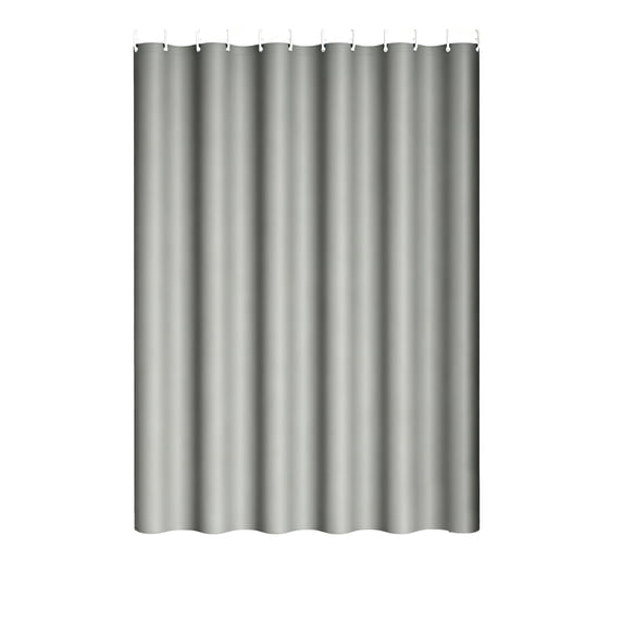 Waterproof Outdoor Curtain for Patios and Pergolas, EVA Fabric, Privacy Protection, Wind and Rain Resistant, with Hanging Rings - Opaque Blinds for Outdoor Use,Gray
