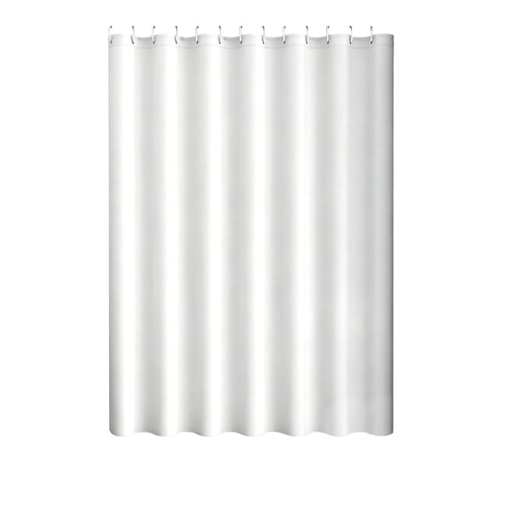 Waterproof Outdoor Curtain for Patios and Pergolas, EVA Fabric, Privacy Protection, Wind and Rain Resistant, with Hanging Rings - Opaque Blinds for Outdoor Use,White