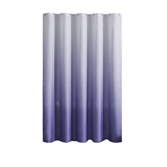 Waterproof Outdoor Curtains for Patios - Thickened Privacy Panels with Metal Rings, Weatherproof & Sun-Shading, Ideal for Porches and Pergolas - One Single Panel Purple