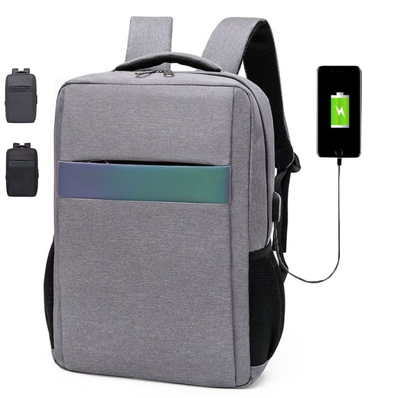 Waterproof Outdoor Double Shoulder Usb Charging Anti Theft Backpack,Black