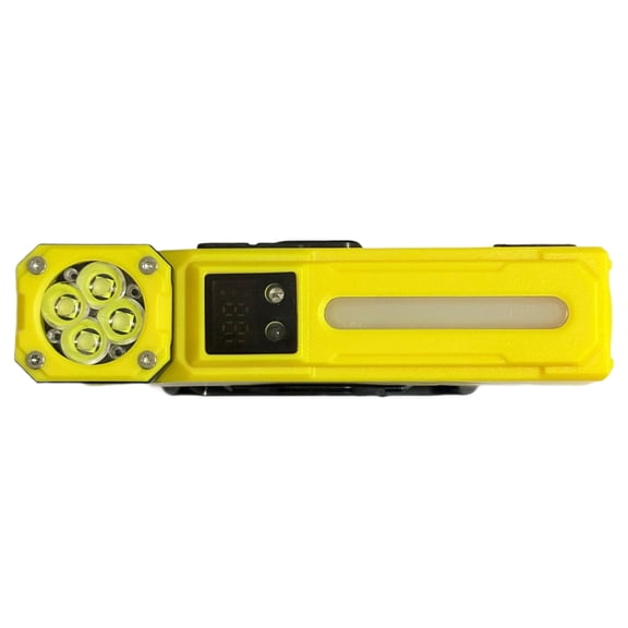 Waterproof Outdoor Emergencies Light Portable Flashlight Swivels Head Small Torch Work Light Camping Lamp Easy to Use