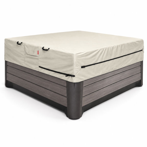 Waterproof Outdoor Hot Tub Cover Spa Protector 85 X 85 Inch