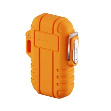 Waterproof Outdoor Lighter Plasma Lighter Windproof Torch Lighter Dual Arc Lighter Electric Lighter USB Rechargeable Lighter Flameless EDC Camping Adventure Survival Tactical Gear