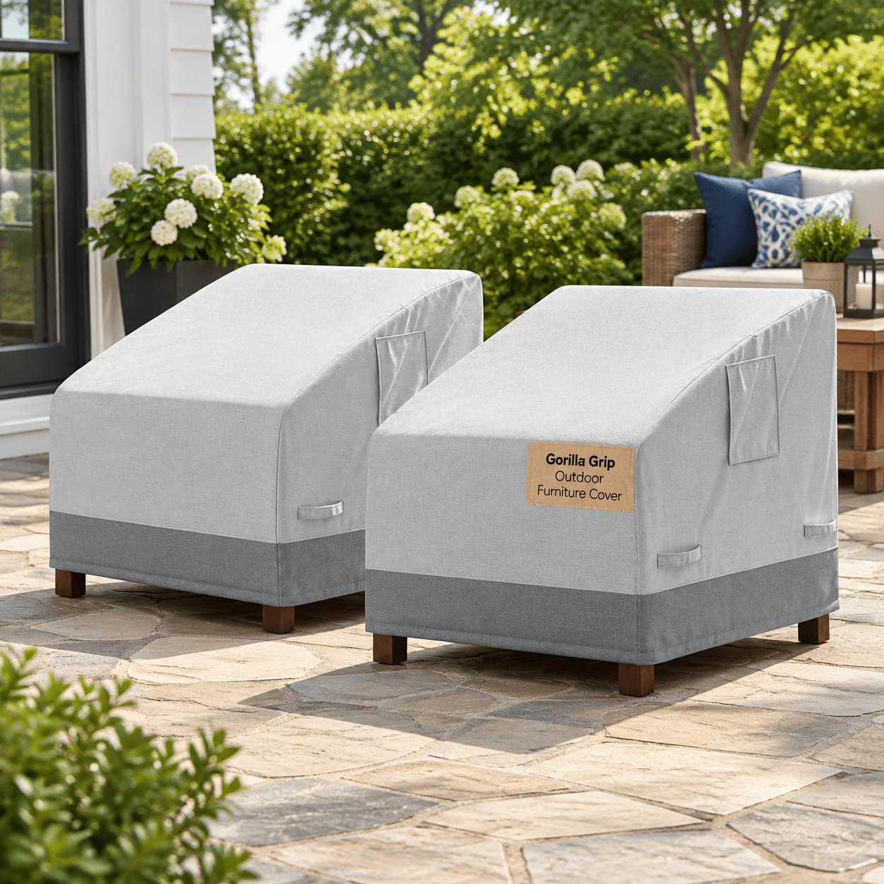 Waterproof Outdoor Patio Chair Cover 2 Pack 30 Inch - Walmart.com