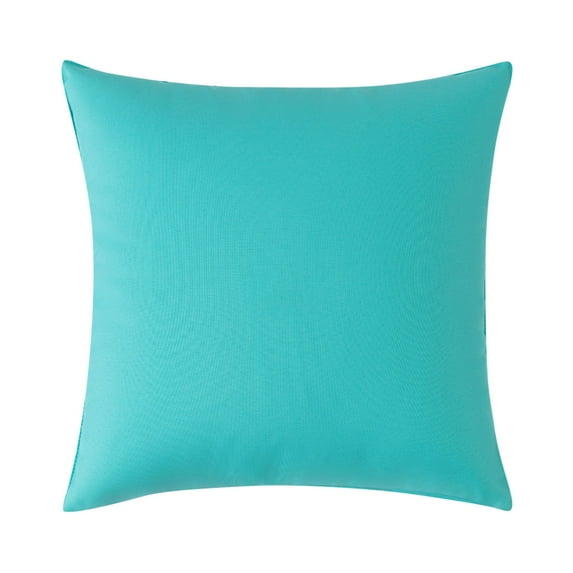 Waterproof Outdoor Pillow Cover | 45x45 cm Modern Solid Color Cushion Case | Weather-Resistant Backrest Protector for Patio, Pool & Garden Furniture