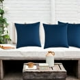 thumbnail image 1 of Waterproof Outdoor Pillow Cover for Patio Furniture - Weather Resistant Cushion Protector for Garden Poolside Lounge Chair(Deep Blue), 1 of 5
