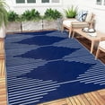 thumbnail image 1 of Waterproof Outdoor Rug 9x12 Reversible Plastic Straw Rug Patio Rug Large Outdoor Mat Outdoor Patio Rug for RV Camping Backyard Deck Picnic Balcony Beach, 1 of 6