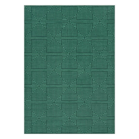 Waterproof Outdoor Rug 9x12FT - Modern Design for Patio & Porch
