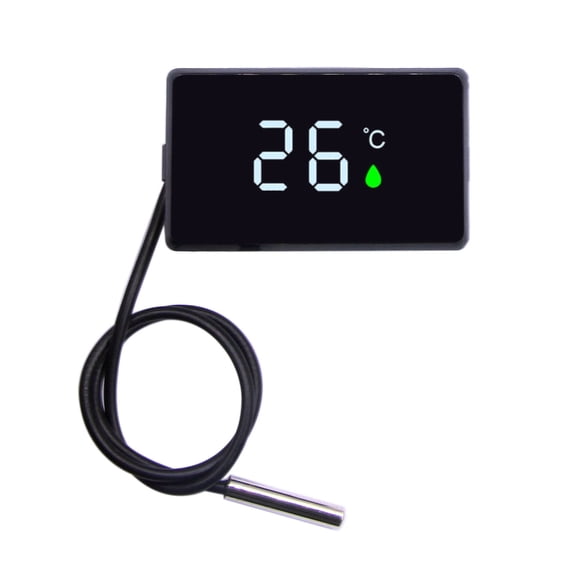 Waterproof Outdoor Sensitive Thermometers With Large LED Screen Ideal For Measuring Bath And Swimming Pool Temperatures