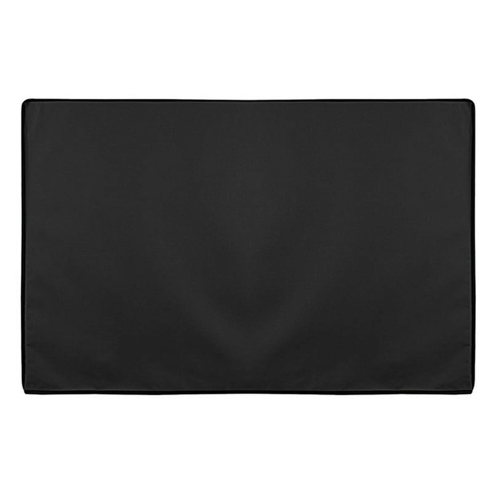 Waterproof Outdoor TV Cover for 30-32 Inch TV with Bottom Cover, Thick Cloth,Dustproof and Weatherproof TV Cover Polyester Black